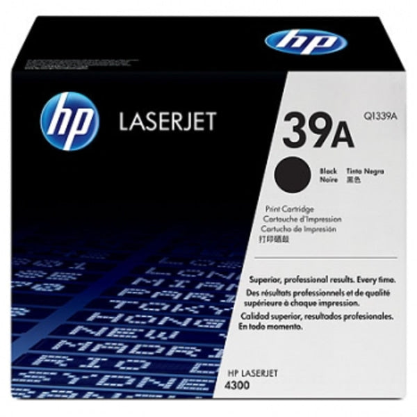 *Clear!* 1X Genuine Hp Q1339A Toner Cartridge For Laserjet 4300N/4300Dtn #39A (18K) -