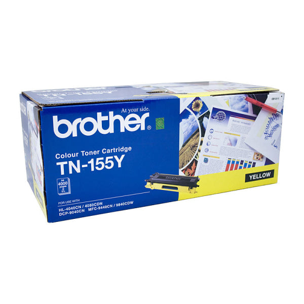 Brother TN155 Yell Toner Cart TN-155Y