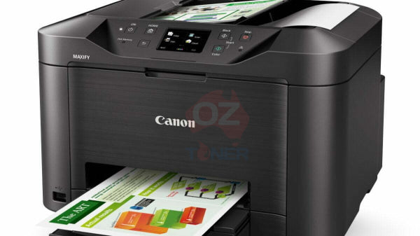 *Clear!* Canon Maxify Mb5460 A4 Wireless 4-In-1 Mfp Printer + Dual Tray + Bonus: Pgi2600 Ink Set