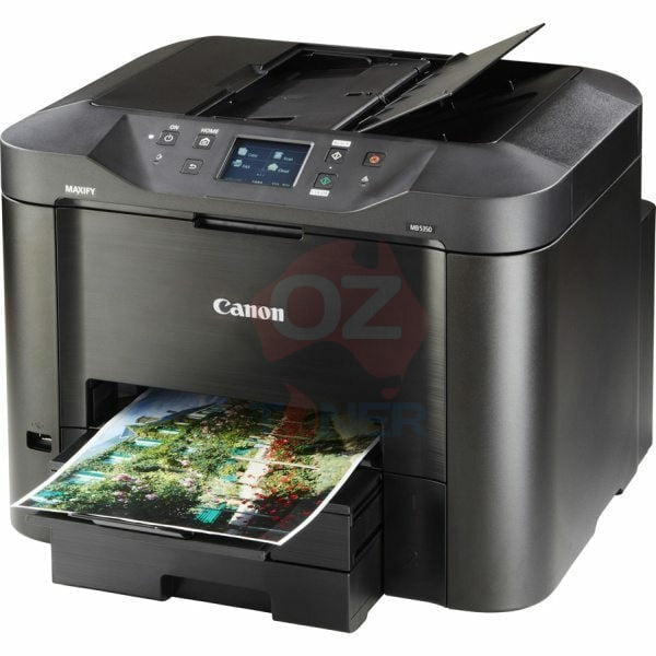 *Clear!* Canon Maxify Mb5460 A4 Wireless 4-In-1 Mfp Printer + Dual Tray + Bonus: Pgi2600 Ink Set