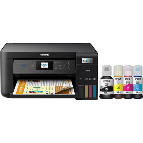*Clear!* Epson Ecotank Et-2850 A4 Super Tank Inkjet Mfp Printer C11Cj63501 *Damaged Box* Colour