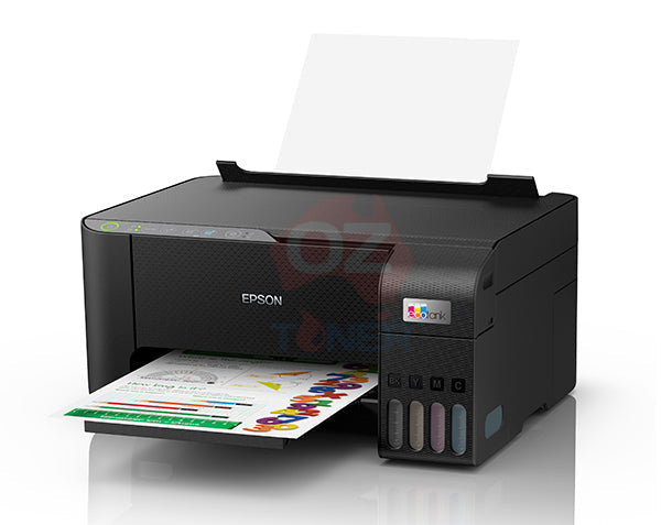 *Clear* Epson Ecotank Et1810 A4 Single Function Ink Tank Wifi Printer+Prefill P/N:c11Cj71501*Rfb*