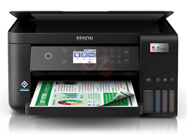 *Clear* Epson Expression Et-3800 3-In-1 A4 Refillable Ink Tank Multifunction Printer+Wi-Fi+Prefilled