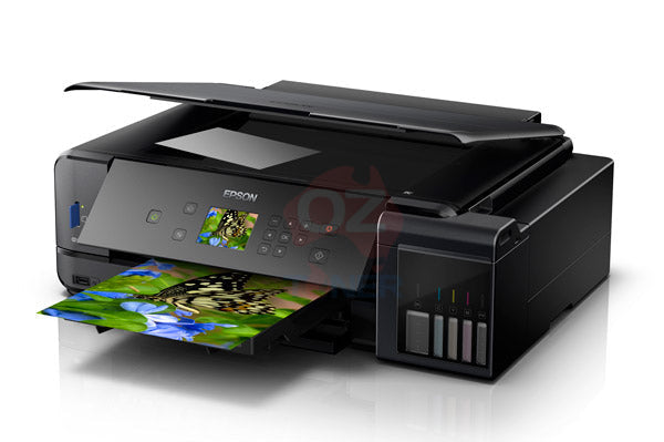 *Clear* Epson Expression Et-7750 A3 Refillable Ink Tank Printer+Duplex+Cd/Dvd Direct *Rfb*