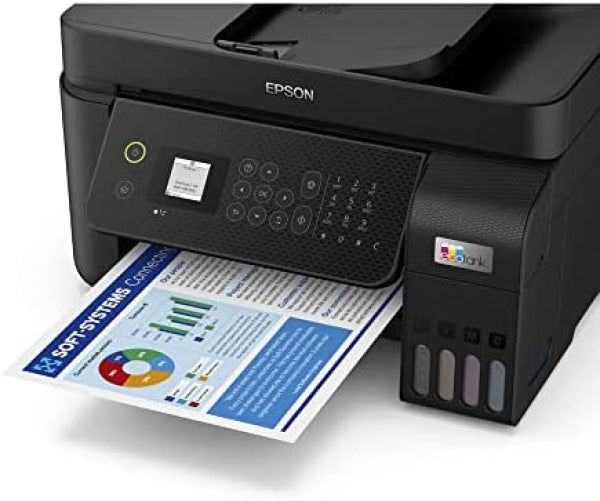 *Clear* Epson Workforce Et-4700 4In1 Ink Tank Wireless Printer+Fax+Prefilled *Rfb* C11Cg85508