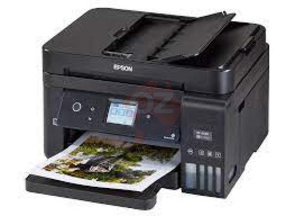 *Clear!* Epson Workforce Et-4750 4In1 Ink Tank Wireless Multifunction Printer+Adf+Fax *Rfb*