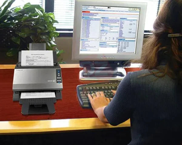 *Clear!* Fuji Xerox Documate 4440 A4 Document Scanner 31Ppm [Dm4440@-A] (Rrp$1599)