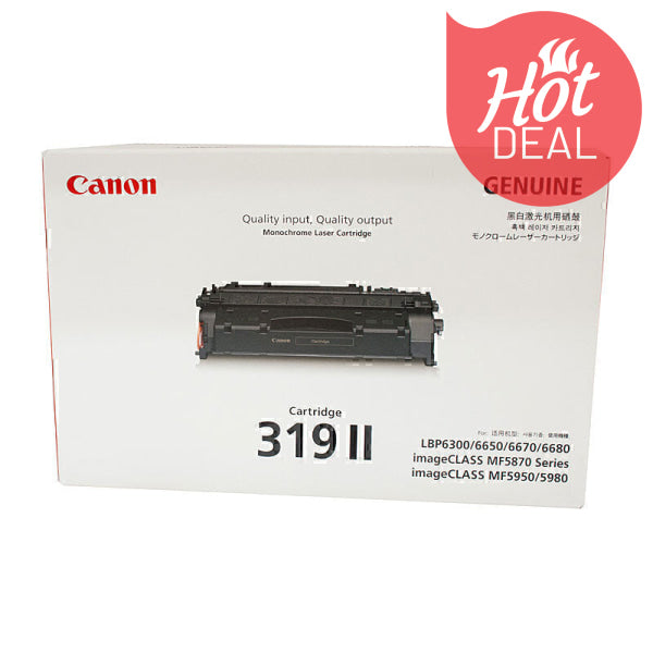 Canon CART319HY Black Toner CART319II