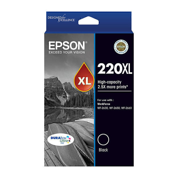 Epson 220XL Black Ink Cart C13T294192