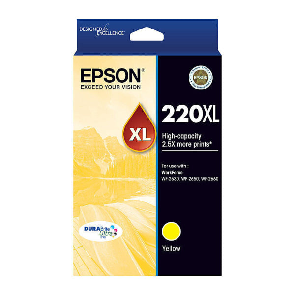 Epson 220XL Yellow Ink Cart C13T294492