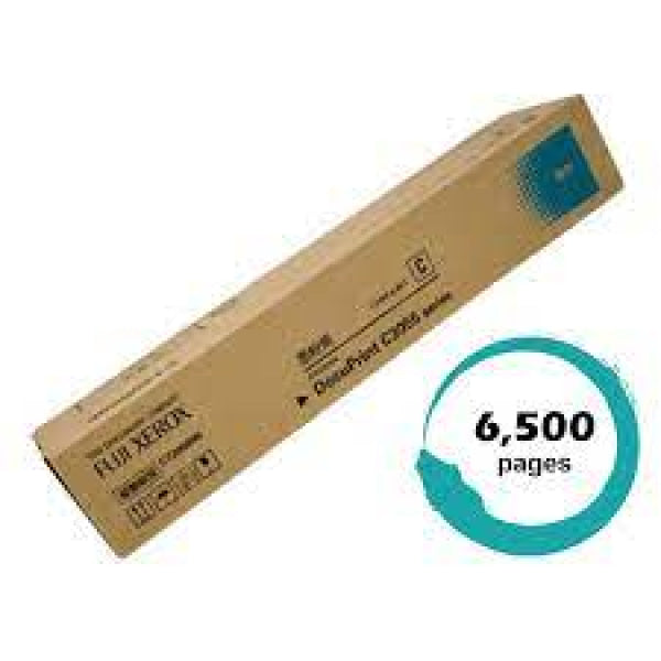 *Clear!* Genuine Fuji Xerox Ct200806 Cyan Toner Cartridge For Docuprint C3055Dx Printer 6.5K -