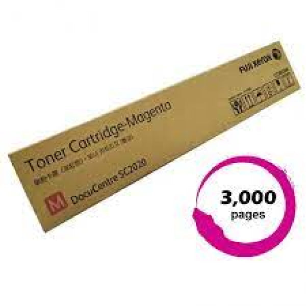 Genuine Fuji Xerox Docucentre Sc2020 Sc2020Nw Magenta Toner Cartridge Ct202248 (3K) -