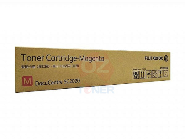 Genuine Fuji Xerox Docucentre Sc2020 Sc2020Nw Magenta Toner Cartridge Ct202248 (3K) -