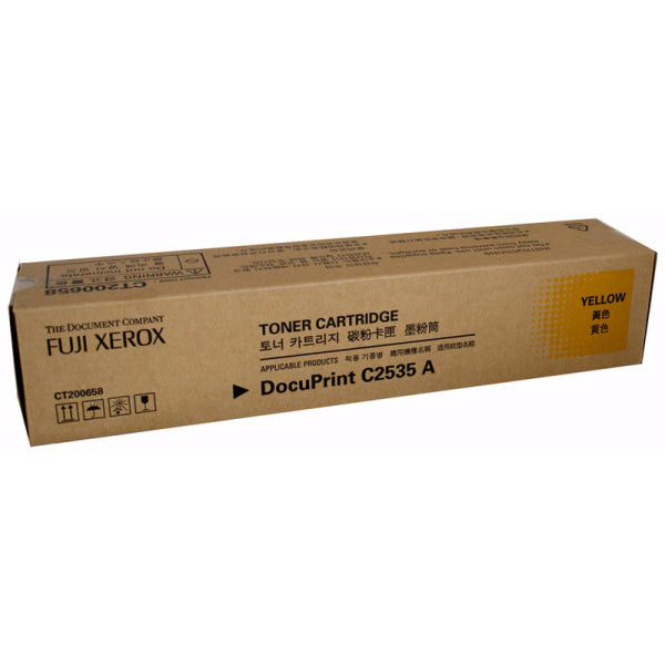 *Clear!* Genuine Fuji Xerox Docuprint C2535A Yellow Toner Cartridge 8K [Ct200658] -