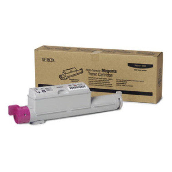 *Clear!* 1 X Genuine Fuji Xerox Phaser 6360 High Yield Magenta Toner Cartridge P6360 (10K) 106R01219