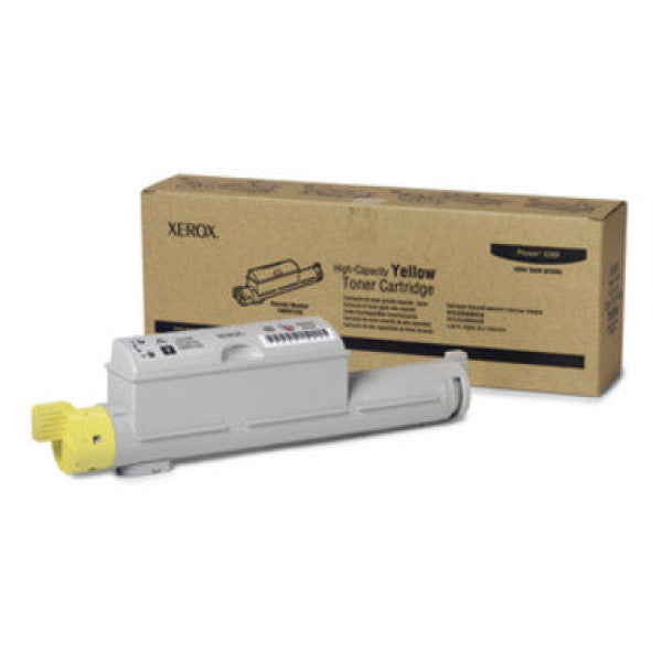 *Clear!* 1 X Genuine Fuji Xerox Phaser 6360 High Yield Yellow Toner Cartridge P6360 (10K) 106R01220