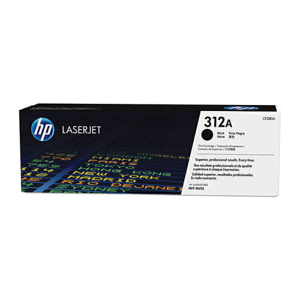 HP #312A Black Toner CF380A CF380A