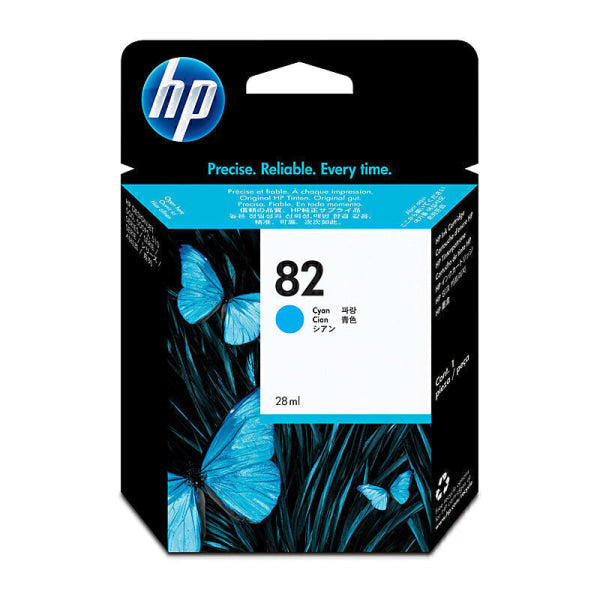 HP #82 Cyan Ink Cart C4911A C4911A