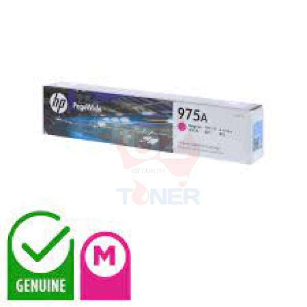 Genuine Hp #975A Magenta Ink Cartridge For Pagewide Pro 452Dw/477Dw/552Dw/577Dw 3K [L0R91Aa] -