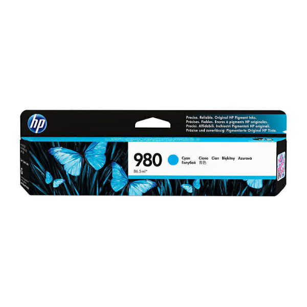 HP #980 Cyan Ink Cart D8J07A D8J07A
