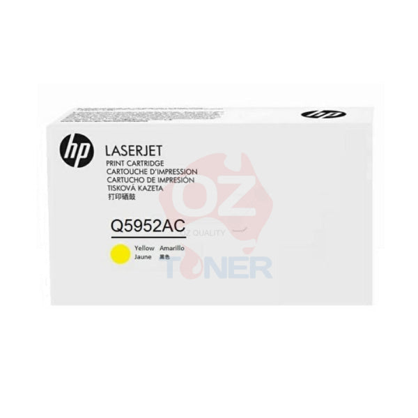 *Clear!* Genuine Hp Q5952A/Q5952Ac Yellow Toner Cartridge For Color Laserjet 4700 #643A -