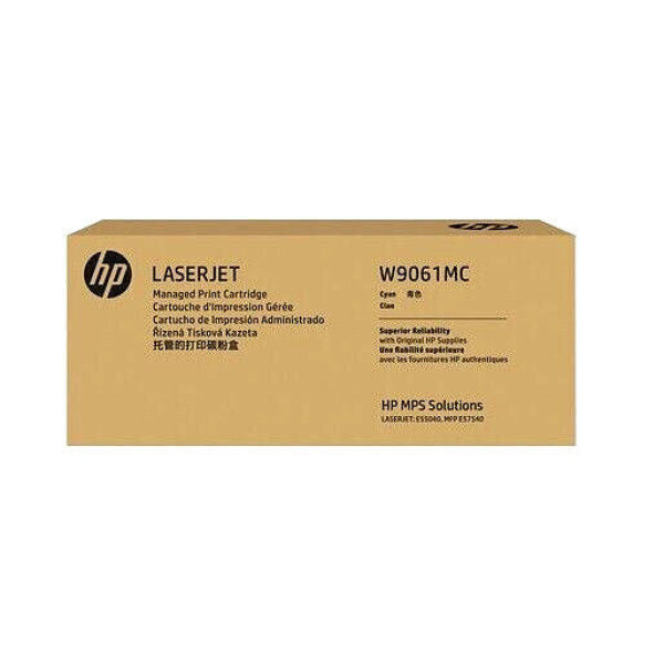 *Clear!* Genuine Hp W9061Mc Cyan Toner Cartridge For Mps E55040Dn Mfp E57540Dn (12.5K) -