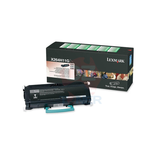 Lexmark Genuine X264H11G High Yield Toner->X264DN,X363DN,X364DN,X364DW 9K X264