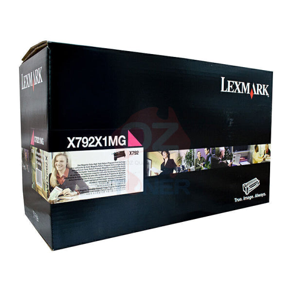 Lexmark Genuine X792X1MG MAGENTA Extra HY Return Program Print X792DE