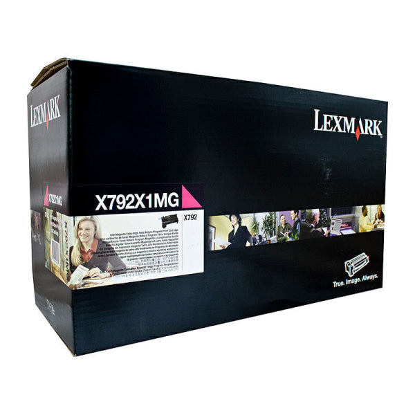 Lexmark Genuine X792X1MG MAGENTA Extra HY Return Program Print X792DE