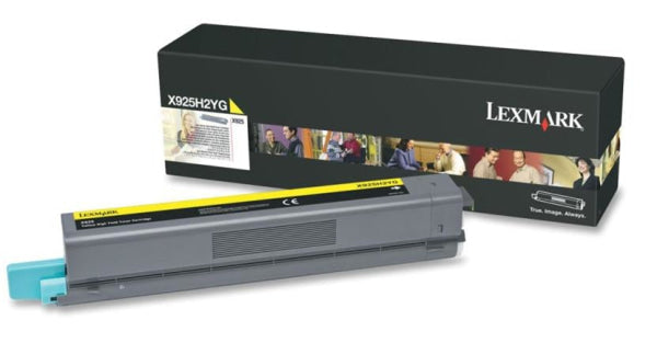 Lexmark Genuine X925H2YG YELLOW High Yield Toner Cartridge for X925DE