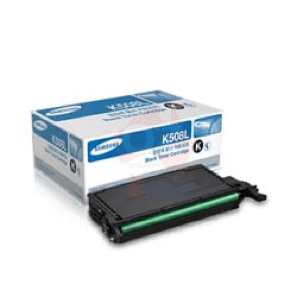 1 X Genuine Samsung Clp-620 Clp-670 Clx-6220 Clx-6250 Black Toner Cartridge Clt-K508L Su191A -