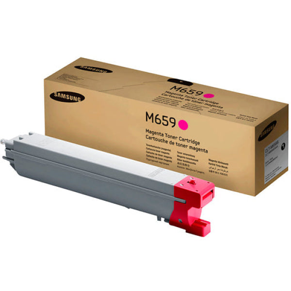 1 X Genuine Samsung Clx-8640Nd Clx-8650Nd Magenta Toner Cartridge Clt-M659S Su360A -