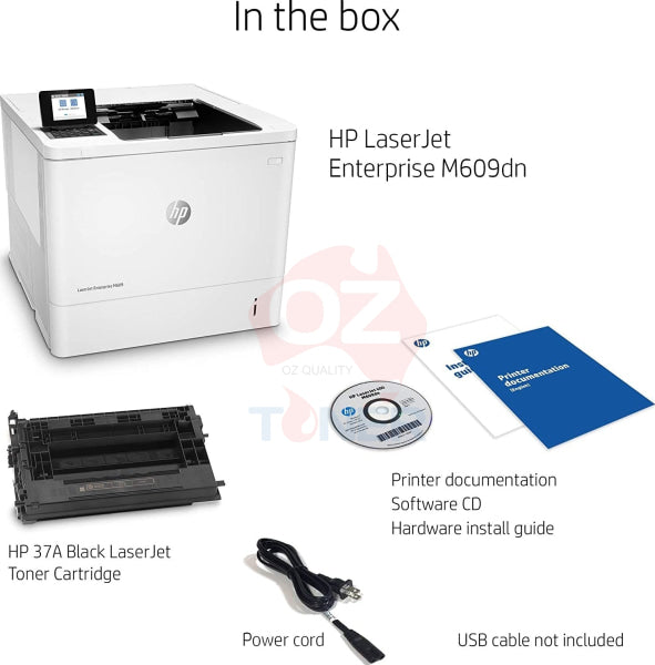 *Clear!* Hp Laserjet Enterprise M609Dn A4 Mono Laser Duplex Printer [K0Q21A] Single Function