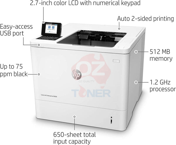 *Clear!* Hp Laserjet Enterprise M609Dn A4 Mono Laser Duplex Printer [K0Q21A] Single Function