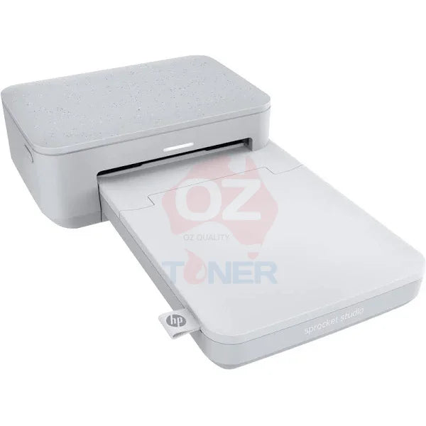 *Clear!* Hp Sprocket Studio 4X6 Color Thermal Mobile Photo Printer Snow [3Mp72A]