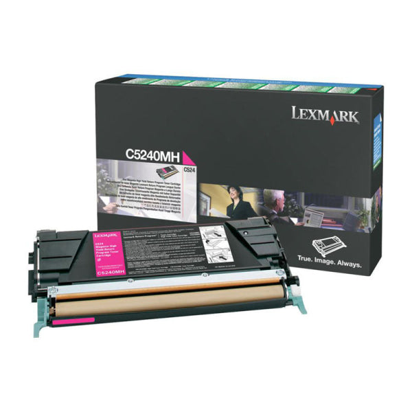 Lexmark Genuine C5240MH MAGENTA HY Toner Cartridge for C524/C534dn/C532n