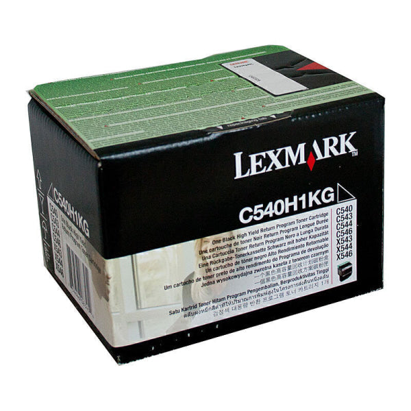 Lexmark Genuine C540H1KG Toner C540n C543dn C544n 544dn C544dtn 544dw C546dtn