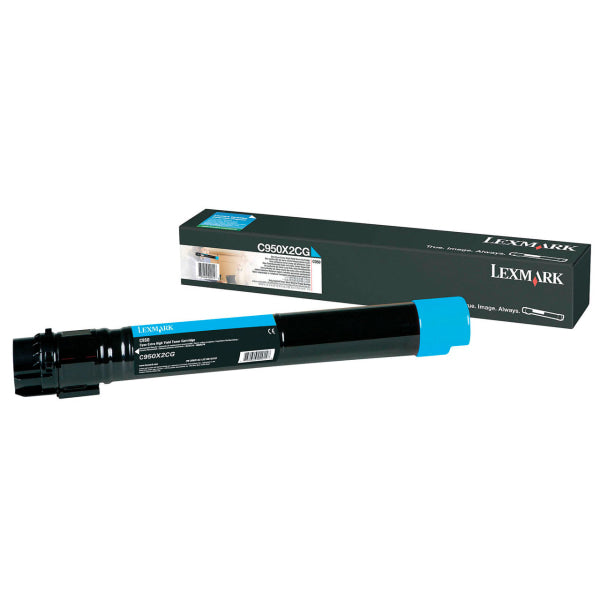 *Clear!* Lexmark Genuine C950X2Cg Cyan Extra Hy Toner Cartridge For C950De (22K) -