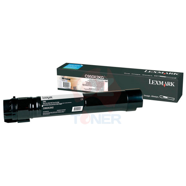 *Clear!* Lexmark Genuine C950X2Kg Black Extra Hy Toner Cartridge For C950De (32K) -