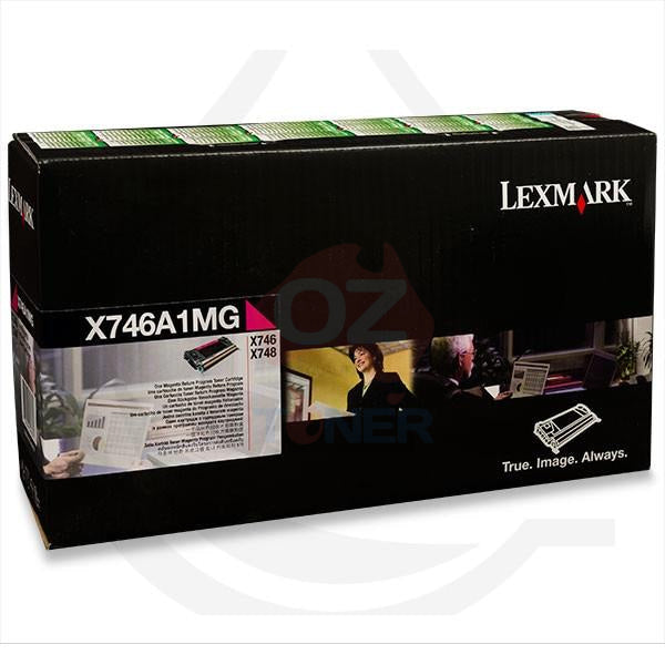 *Clear!* Lexmark Genuine X746A1Mg Magenta Return Program Toner Cartridge For X746De/X748De (7K) -