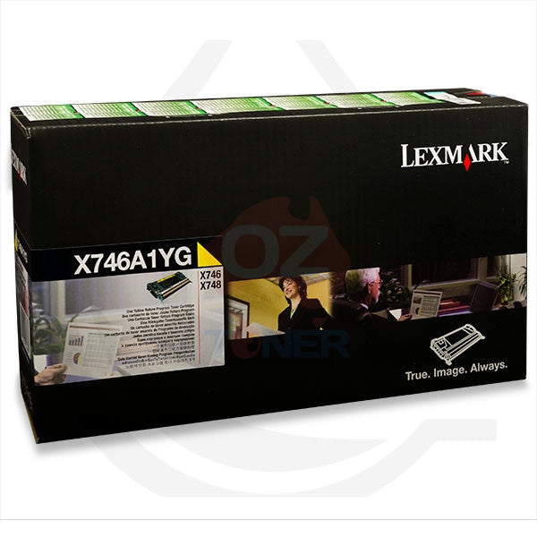 *Clear!* Lexmark Genuine X746A1Yg Yellow Return Program Toner Cartridge For X746De/X748De (7K) -