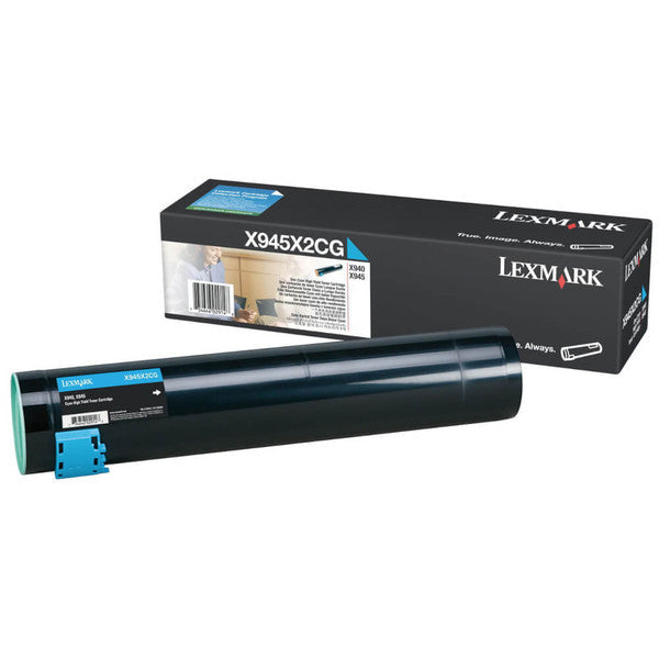 *Clear!* Lexmark Genuine X945X2Cg Cyan Print Toner Cartridge For X940E/X945E (22K) -