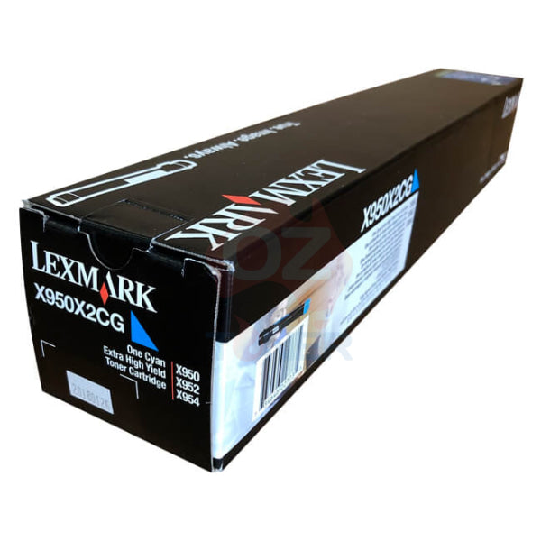 *Clear!* Lexmark Genuine X950X2Cg Cyan Extra Hy Toner Cartridge For X950De/X954De (22K) -