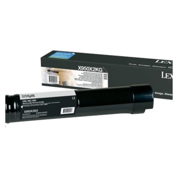 *Clear!* Lexmark Genuine X950X2Kg Black Extra Hy Toner Cartridge X950De/X954De (32K) -