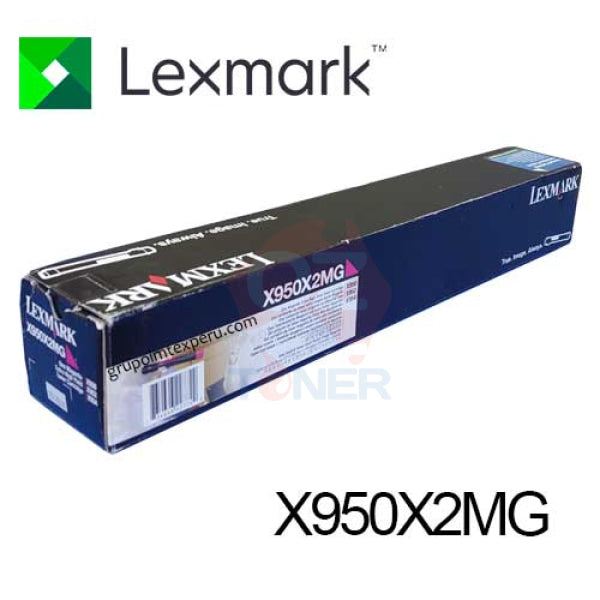 *Clear!* Lexmark Genuine X950X2Mg Magenta Extra Hy Toner Cartridge X950De/X954De (22K) -