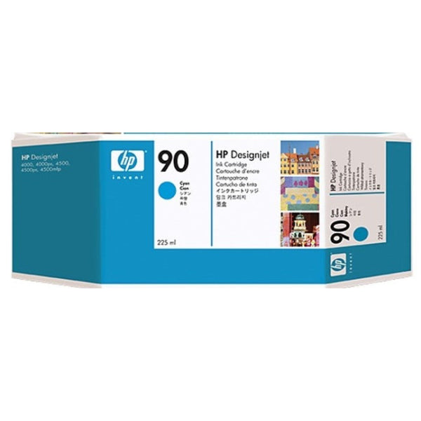1 X Genuine Hp 90 Cyan Ink Cartridge C5060A -