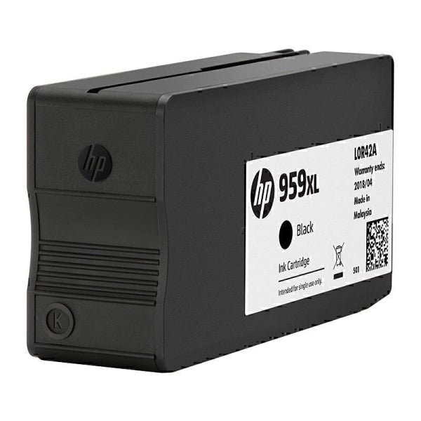 HP #959XL Black Ink L0R42AA L0R42AA