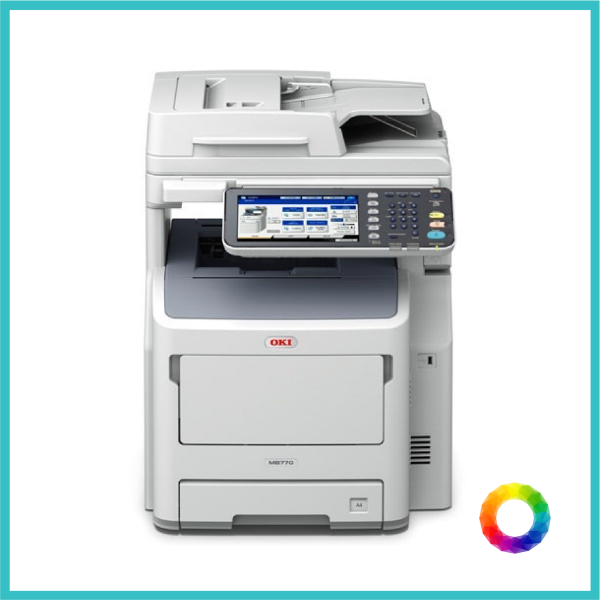 *Clearance* Oki Executive Series Mc770/Es7470Dnmfp 4-In-1 Color Laser Mfp Printer+Fax+Duplexer 34Ppm