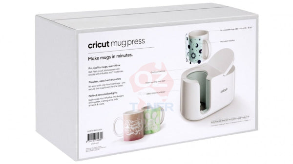 Cricut Mug Press Heat For Mugs Starter Pack - Compatible With Infusible Ink [P/N: 2008737-Bndl-22]