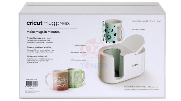 Cricut Mug Press Heat For Mugs Starter Pack - Compatible With Infusible Ink [P/N: 2008737-Bndl-22]